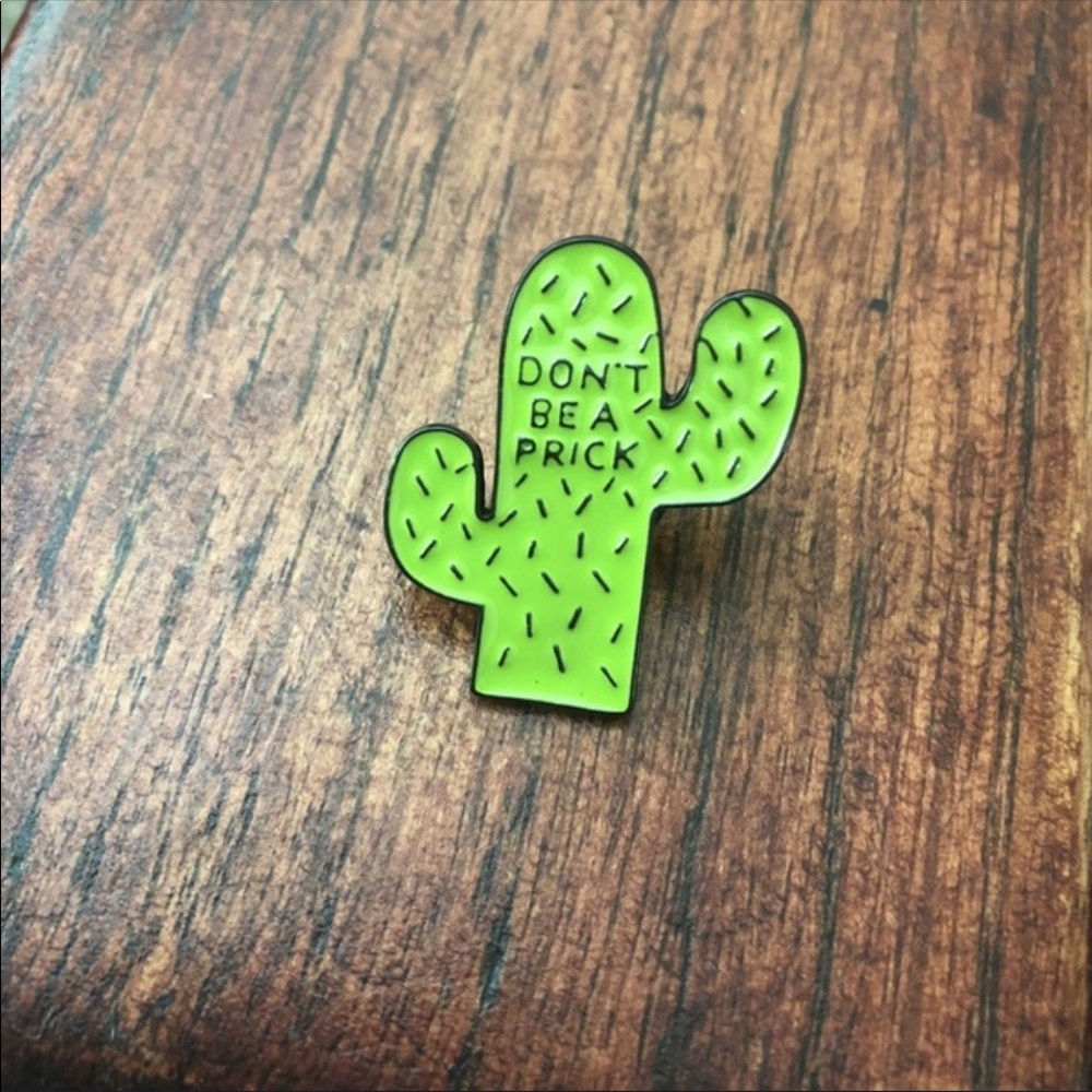 Cactus Prick Pin